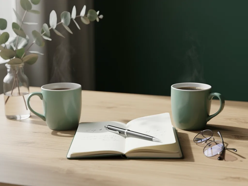 A friendly one-on-one consultation table — ETC Bookkeeping, Amarillo, TX