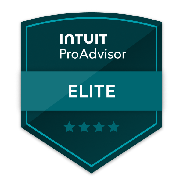 Intuit QuickBooks ProAdvisor Elite badge